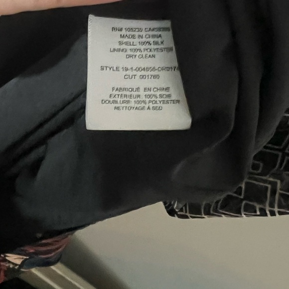 New Joie Morley Maxi Dress 100% Silk Boho Size 10 Caviar Mixed Media - Picture 7 of 7